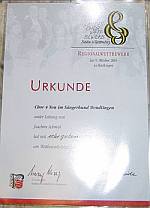 Urkunde
